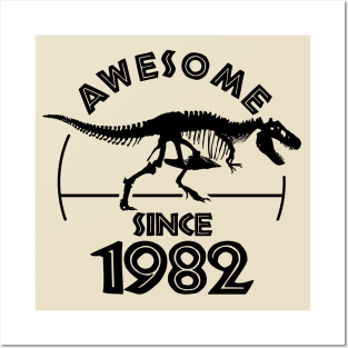 Awesome Since 1982 Posters and Art